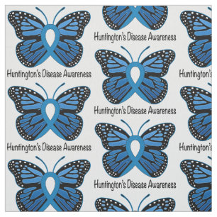 Tissu Papillon de la maladie de Huntington d'espoir