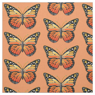 Tissu Papillon de monarque