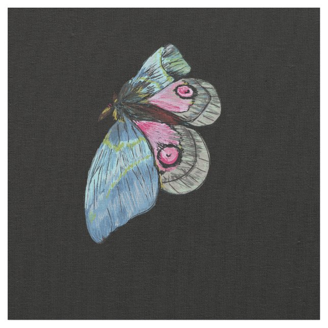 Tissu Papillon exotique (Fermer)