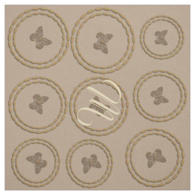 Tissu Papillon mou (Échantillon)