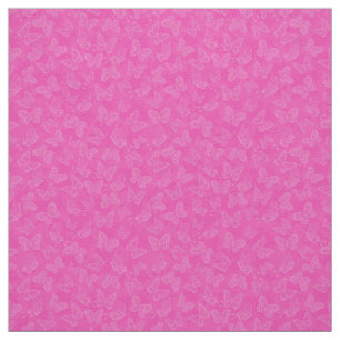 Tissu Papillon naturel rose moderne de luxe
