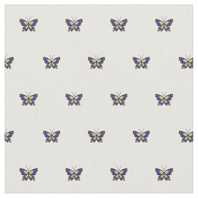 Tissu Papillons (Fermer)