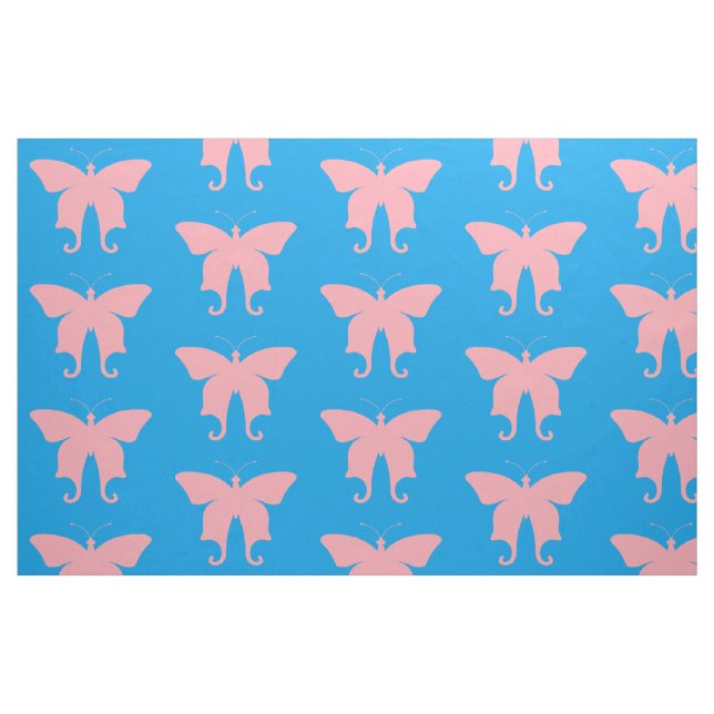 Tissu Papillons roses (Fat Quarter)