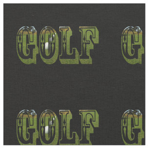 Tissu Parole De Golf Avec Ballons,