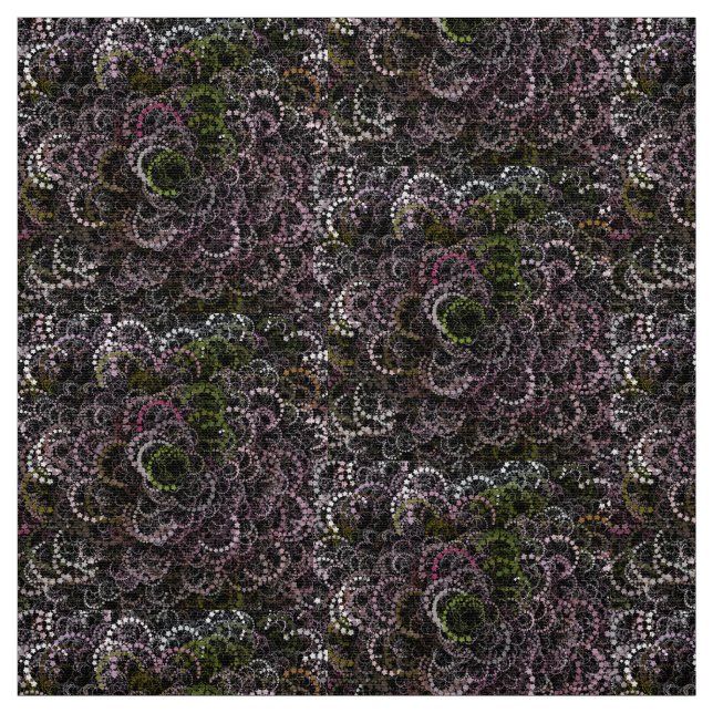 Tissu particleArt Floral 1 (Échantillon)