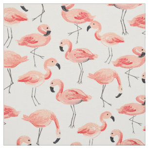 Tissu Partie de Flamant rose