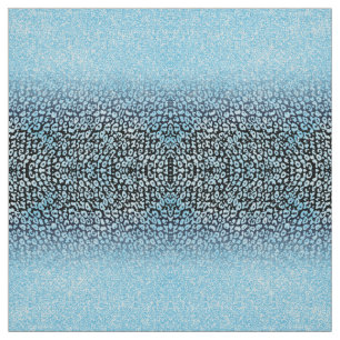 Tissu Parties scintillant noire et bleue tendance Ombre 