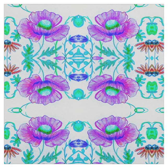 Tissu Passion de lumière violette (Échantillon)