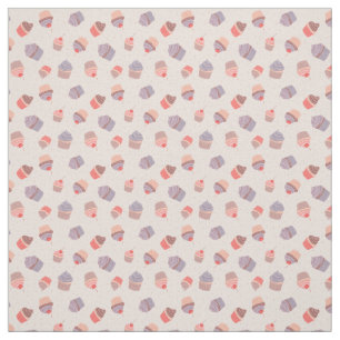 Tissu Pastel Cupcake Confetti Party Fabric