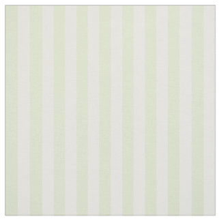 Tissu Pastel Green Celery White Stripe