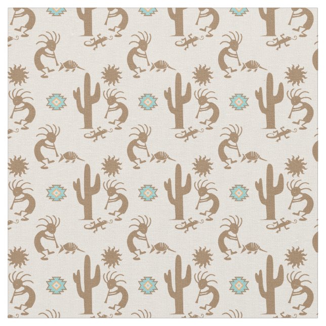 Tissu Pastels Douces du Sud-Ouest Rose Foncé Petite Empr (Fermer)