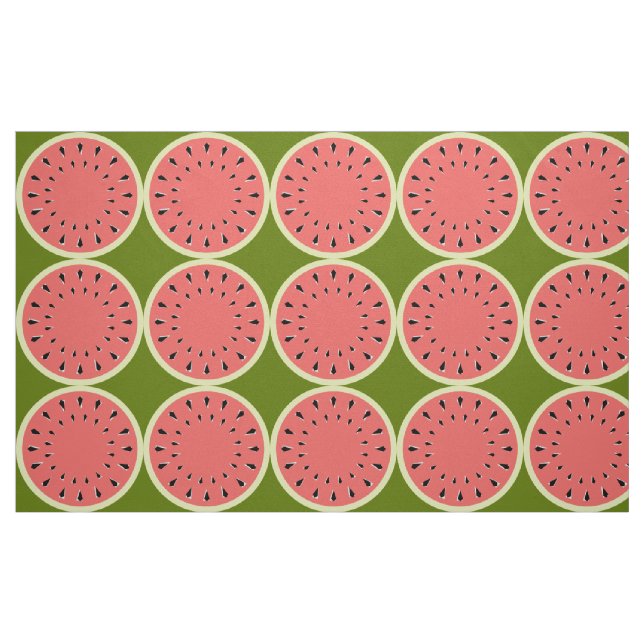 Tissu Pastèque rose Multi large (Fat Quarter)