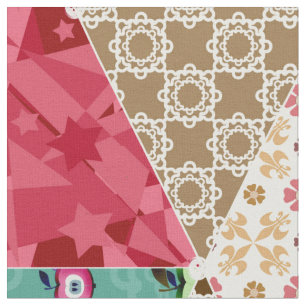 Tissu patchwork Abstrait quilt rétro vintage ab