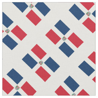 Tissu Patriotique : Drapeau de la République Dominicaine