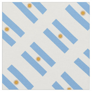 Tissu Patriotique : Drapeau de l'Argentine Imprimer