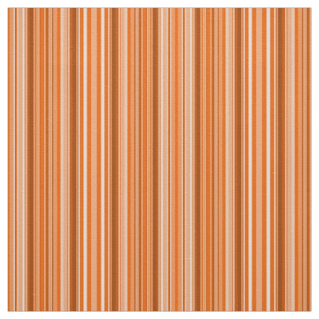 Tissu Patrón naranja líneas asimétricas. (Échantillon)