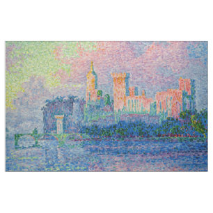 Tissu Paul Signac - Le Palais Pape, Avignon