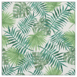 Tissu Paume tropical Mod&#232;le feuille vert monst&#232;re jungle