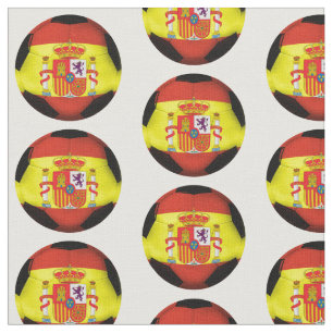Tissu Pavillon espagnol balle de football