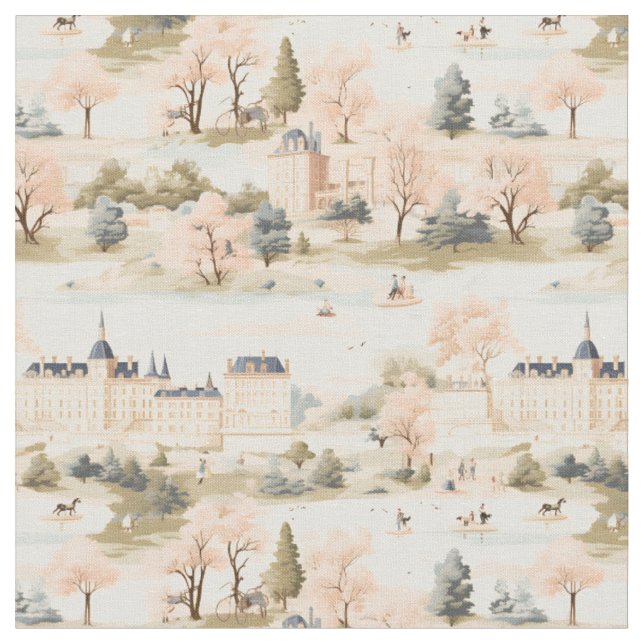 Tissu Paysage anglais (Fermer)
