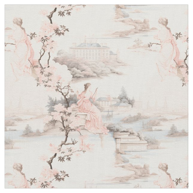 Tissu Paysage & Femmes (Fermer)