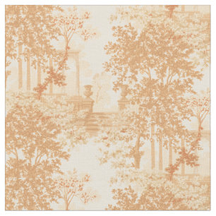 Tissu Paysage vintage Avec Colonnes Et Urnes
