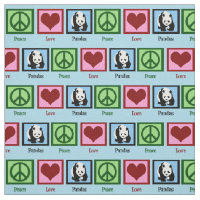 Peace Love Panda Bear