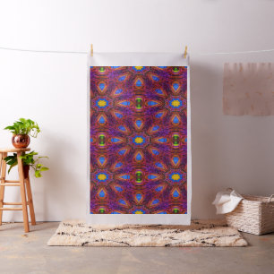 Tissu Peacock Mandala....