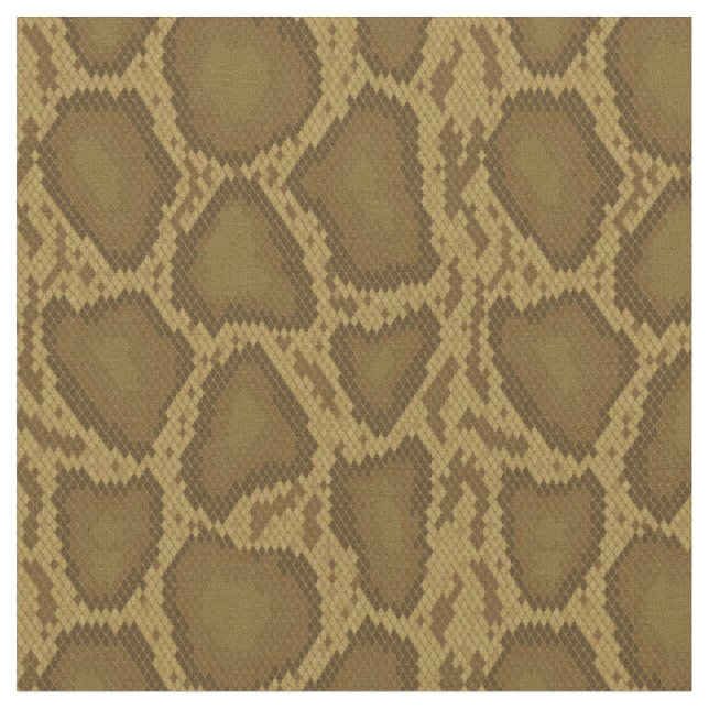 Tissu Peau de serpent, motif reptile (Fermer)