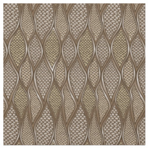 Tissu Peau de serpent stylisée