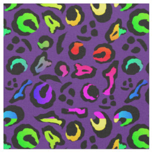 Tissu Peau léopard Imprimer Camouflage multicouleur amu