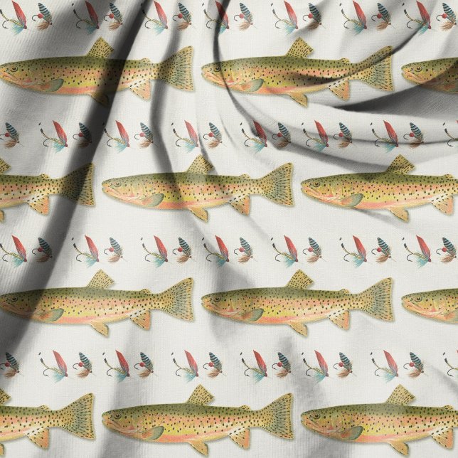 Tissu Pêche à la truite mouches pêcheur (Créateur téléchargé)