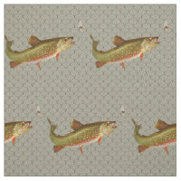Pêche vintage à la truite arc-en-ciel