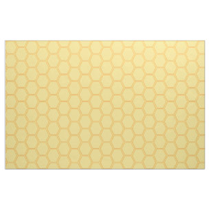 Tissu Peigne jaune