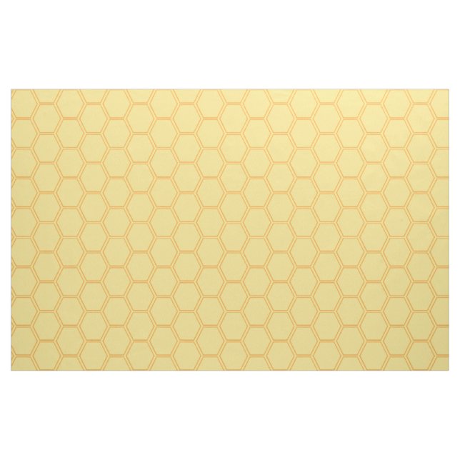 Tissu Peigne jaune (Fat Quarter)