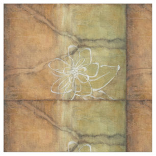 Tissu Peinture abstraite de silhouette sur l'arrière -