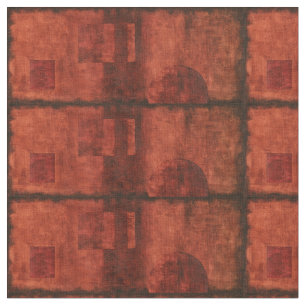 Tissu Peinture cramoisie profonde avec des formes