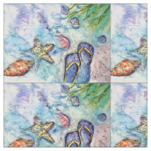 Peinture d'aquarelle de bascule électronique d'île