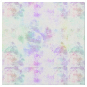 Tissu Peinture d'aquarelle Pastel Rainbow Cravate-Dye