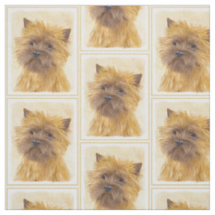 Tissu Peinture de Cairn Terrier - Cute Original Chien Ar