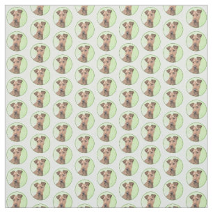Tissu Peinture de Terrier irlandais - Cute Original Dog