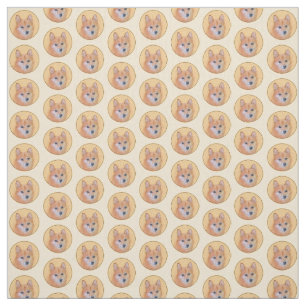 Tissu Peinture finlandaise de Spitz - Beau art original