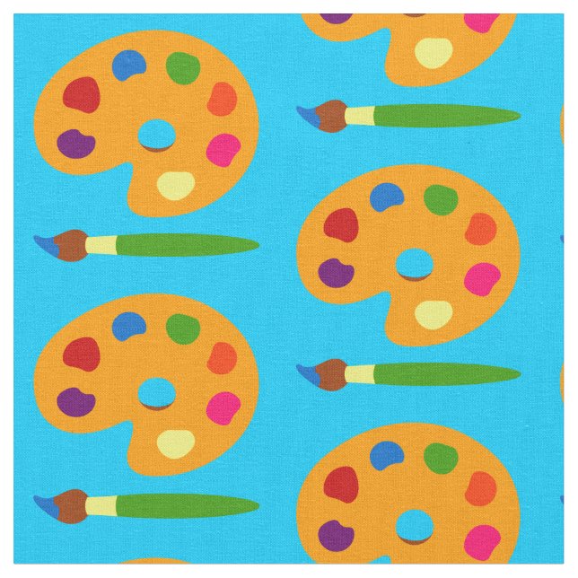 Tissu Peinture Palette (Fermer)