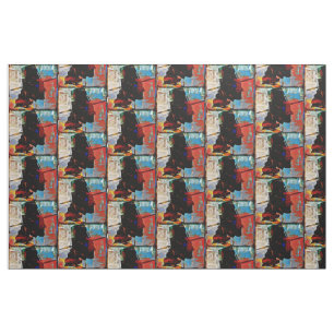Tissu Pèlerin d'art moderne