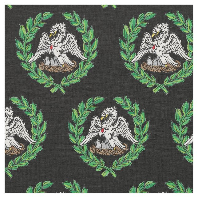 Tissu Pelican et Laurel (Fermer)