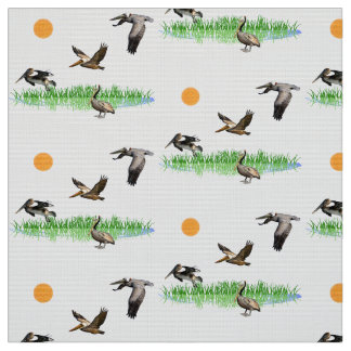 Tissu Pélicans d'observateur d'oiseau