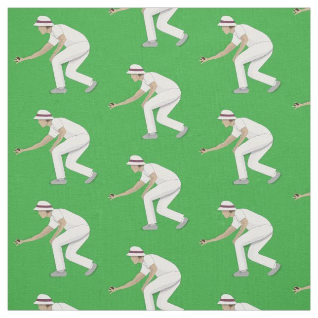 Tissu Pelouse Bowls (Échantillon)