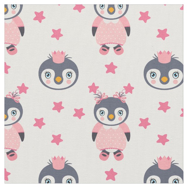 Tissu Penguin baby girl (Fermer)
