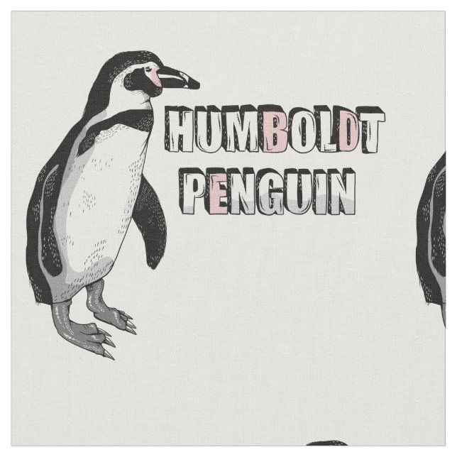 Tissu Penguin de Humboldt (Fermer)