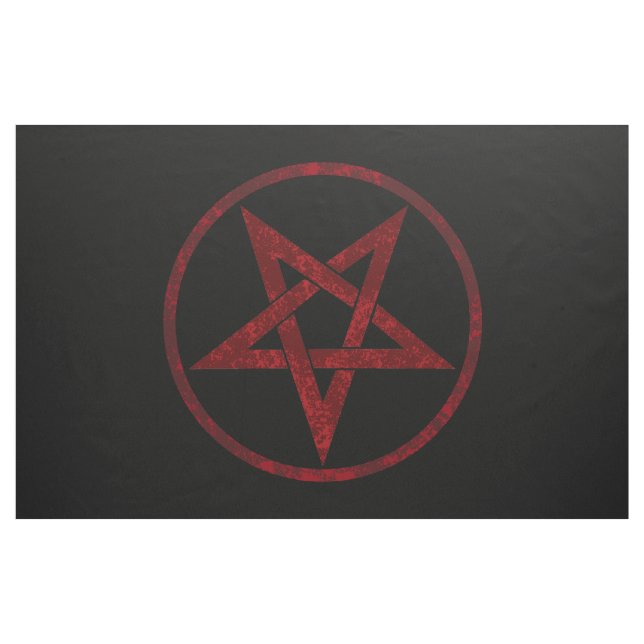 Tissu Pentagram Red Devil (Yard)